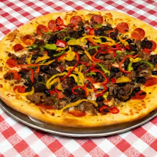 Christine's Rocker Pizza.